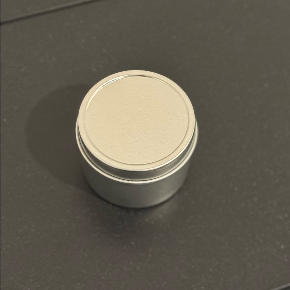 48 2oz Round Tin Containers.
